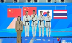 开云APP下载:首秀告捷 中国跆拳道队奥运备战启新程